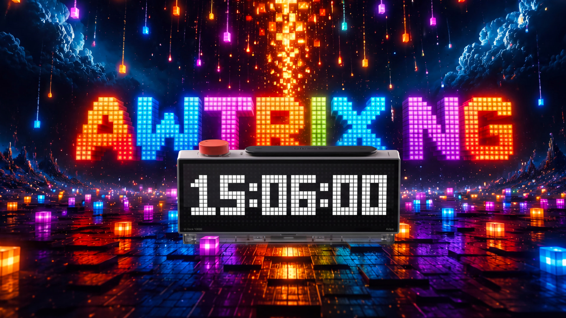 TC002 displaying AWTRIX NG pixel graphics